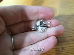 Sterling silver Archangel angel Seraphim pendant naked man male custom made