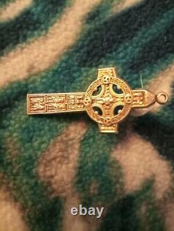 Sterling silver Celtic cross 925 silver made in Ireland pure silver