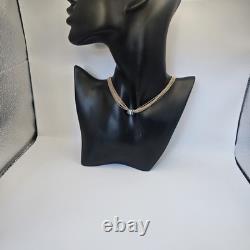 Sterling silver necklace 925 Made In Italy Rare