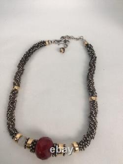 Stunning Artisan Hand Made Sterling Silver 925 Necklace