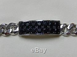 Stunning Pianegonda Sterling Silver 925 Heavy Link Bracelet Made In Italy