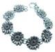 Sunflowers Italy made Bracelet in best quality. 925 Sterling Silver