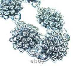 Sunflowers Italy made Bracelet in best quality. 925 Sterling Silver