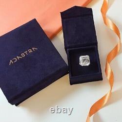 Syn Coral Cocktail Ring 925 Sterling Silver Authentic Magnificent Women Jewelry