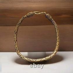 This Is A Fine Sterling Silver Bazaltine Bracelet Made In Italy