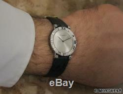 Tiffany & Co Atlas 925 Solid 925 Silver Swiss Made Quartz Men 31mm Watch AL111