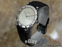 Tiffany & Co Atlas 925 Solid 925 Silver Swiss Made Quartz Men 31mm Watch AL12