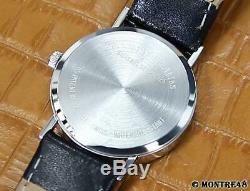 Tiffany & Co Atlas 925 Solid 925 Silver Swiss Made Quartz Men 31mm Watch S205