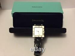 Tiffany & Co. Atlas Quartz Swiss Made Sterling Silver 925 M3640 Women Watch. C19