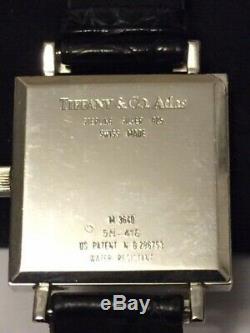 Tiffany & Co. Atlas Quartz Swiss Made Sterling Silver 925 M3640 Women Watch. C19