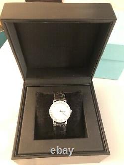 Tiffany & Co Atlas Solid 925 Silver Swiss Made Quartz Men 31mm Watch
