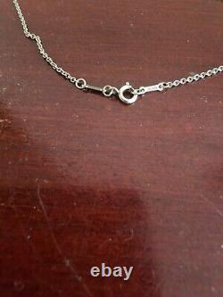 Tiffany & Co Elsa Peretti 925 Sterling Silver Chain Necklace. 18 Made In Spain