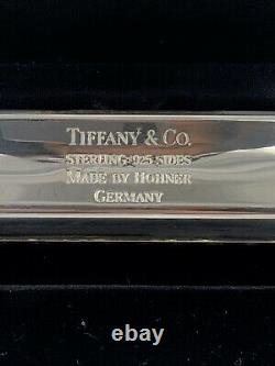 Tiffany & Co. Sterling Silver 925 Sides Harmonica Made By Hohner Germany