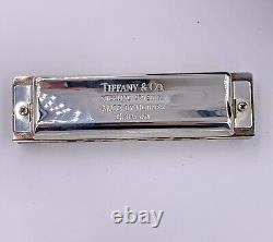 Tiffany & Co. Sterling Silver 925 Sides Harmonica Made By Hohner Germany