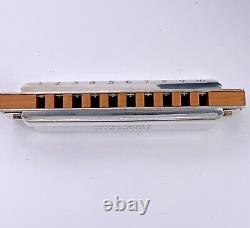 Tiffany & Co. Sterling Silver 925 Sides Harmonica Made By Hohner Germany