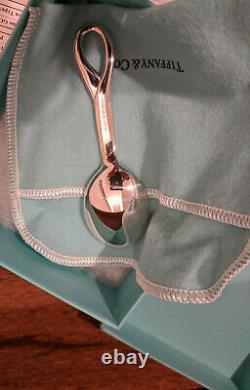 Tiffany & Co Sterling Silver Padova Baby Spoon in Pouch & Box (Made in Italy)