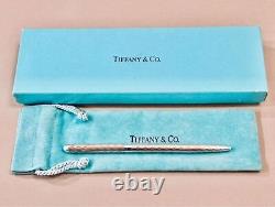 Tiffany Sterling Silver 925 Ballpoint Pen Made in Germany, Retractable