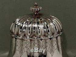 Tiffany Sterling Silver Bowl c1860 BRANCH HANDLE & SPOUT 3RD MADE