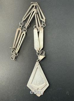 Tribal Hand Made Sterling Silver necklace