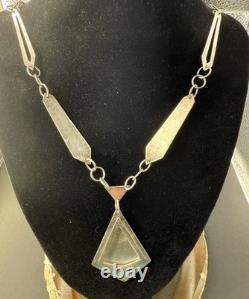 Tribal Hand Made Sterling Silver necklace