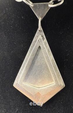 Tribal Hand Made Sterling Silver necklace