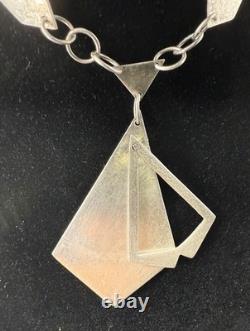 Tribal Hand Made Sterling Silver necklace