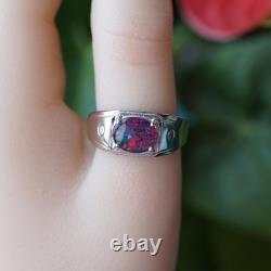 Triplet Opal Ring 925 Sterling Silver Unisex Design Made to order