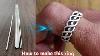 Twisted Rope Style Ring Silver Ring Making Jewelry Making