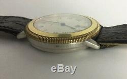 VINTAGE FORTIS HARWOOD 1926 AUTOMATIC WATCH STERLING SILVER SWiSSMADE