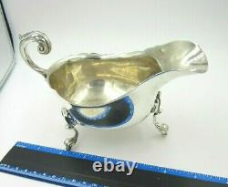 VINTAGE TIFFANY & CO STERLING SILVER GRAVY SAUCE BOAT 6.5oz MADE IN ENGLAND