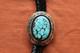 Vg C. Benally Hand Made Sterling Silver Native American Turquoise Bolo Tie