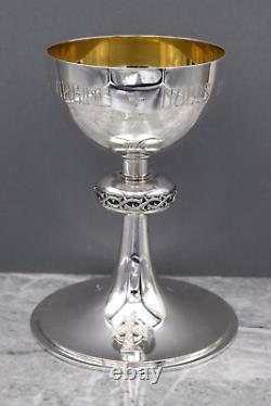 + Vintage All Sterling Silver Chalice made by Beaugrand of Montreal Canada (CU5)