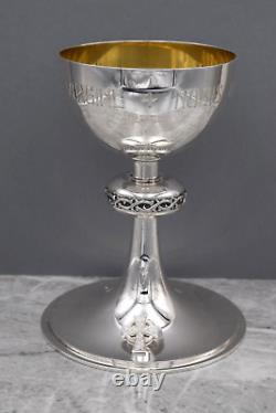 + Vintage All Sterling Silver Chalice made by Beaugrand of Montreal Canada (CU5)