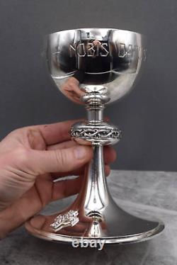 + Vintage All Sterling Silver Chalice made by Beaugrand of Montreal Canada (CU5)