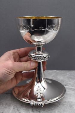 + Vintage All Sterling Silver Chalice made by Beaugrand of Montreal Canada (CU5)