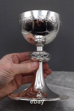 + Vintage All Sterling Silver Chalice made by Beaugrand of Montreal Canada (CU5)