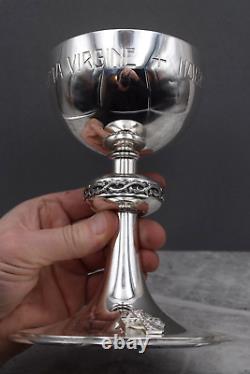 + Vintage All Sterling Silver Chalice made by Beaugrand of Montreal Canada (CU5)