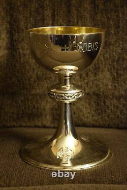 + Vintage All Sterling Silver Chalice made by Beaugrand of Montreal Canada (CU5)