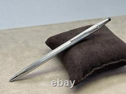 Vintage CROSS Modern Classic 925 Sterling Silver Ballpoint Pen Made in USA