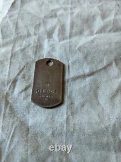 Vintage Gorgeous Sterling Silver 925 Gucci Dog Tag Pendant Made in Italy 18grams
