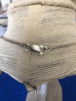 Vintage Hand Made Sterling Silver Pendant And Pin W Sterling Silver 17 Chain