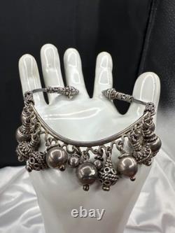 Vintage ILARIA 925 Sterling Silver Anklet Bracelet. 50 Grams. Made in Peru. See