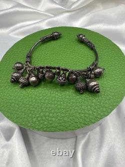 Vintage ILARIA 925 Sterling Silver Anklet Bracelet. 50 Grams. Made in Peru. See