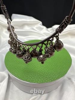 Vintage ILARIA 925 Sterling Silver Anklet Bracelet. 50 Grams. Made in Peru. See