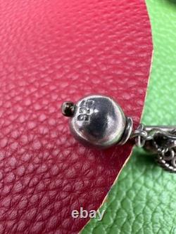 Vintage ILARIA 925 Sterling Silver Anklet Bracelet. 50 Grams. Made in Peru. See