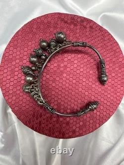 Vintage ILARIA 925 Sterling Silver Anklet Bracelet. 50 Grams. Made in Peru. See