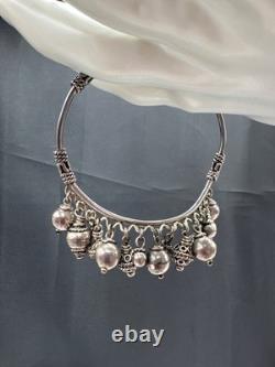 Vintage ILARIA 925 Sterling Silver Anklet Bracelet. 50 Grams. Made in Peru. See