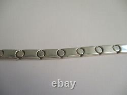 Vintage Love Bracelet Sterling Silver made in Italy Aldo Cipullo Design