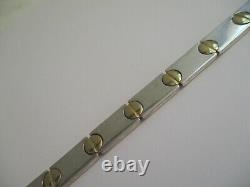 Vintage Love Bracelet Sterling Silver made in Italy Aldo Cipullo Design