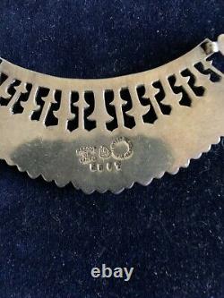 Vintage MARGOT de TAXCO15 Sterling SILVER CHOKER, Stamped Made In Mexico, #5567